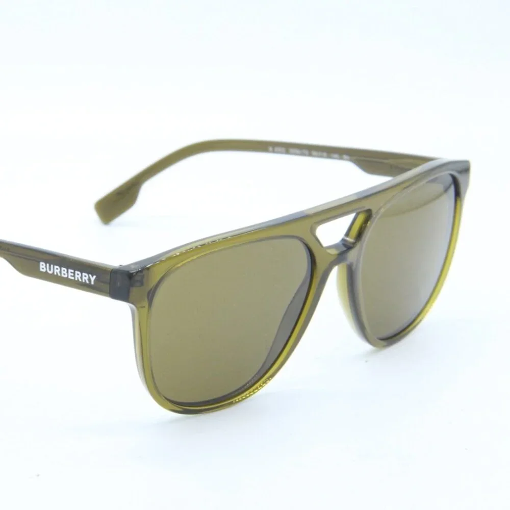 Burberry London Olive Green Men's/Unisex Sunglasses Italy 4302 3356/73 No Case